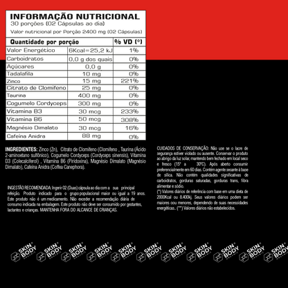 Eros Hormone Hot - Hiper Regulador de Testosterona