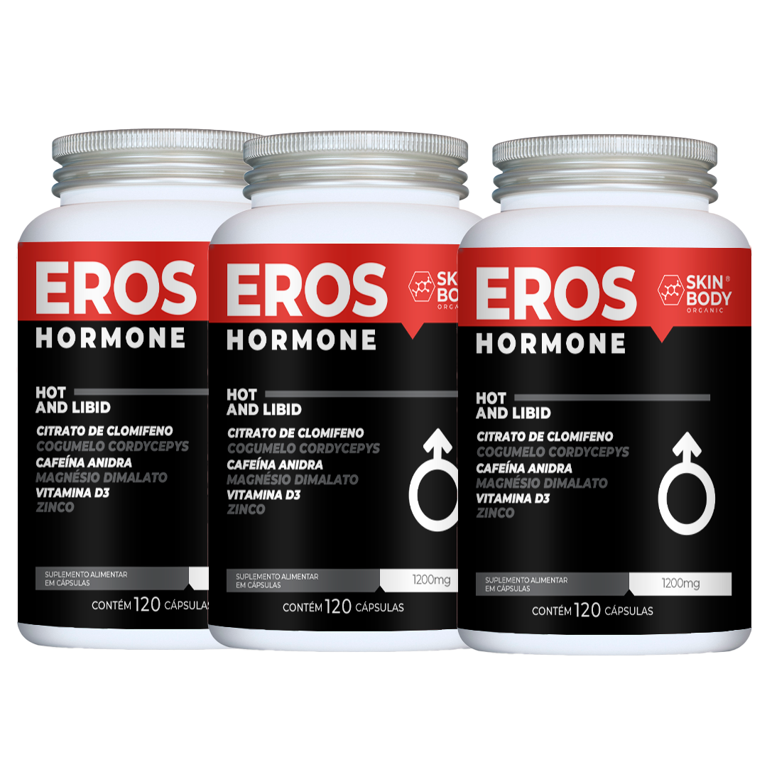Eros Hormone Hot - Hiper Regulador de Testosterona